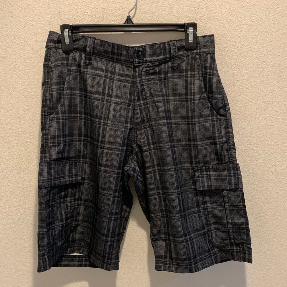 Lee Dungarees Plaid in Gray&Black for Men size 29” Waist. Cargo Style.